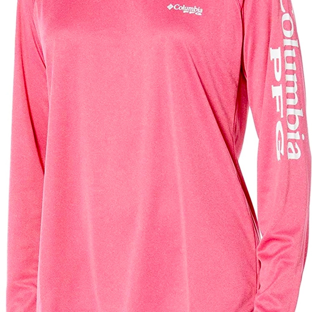 Columbia Pink Relaxed Fit Jersey Top